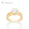 GOLD DANSEUR ENGAGEMENT RING