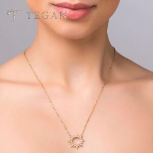 GOLD SUN NECKLACE