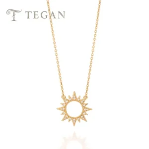 GOLD SUN NECKLACE